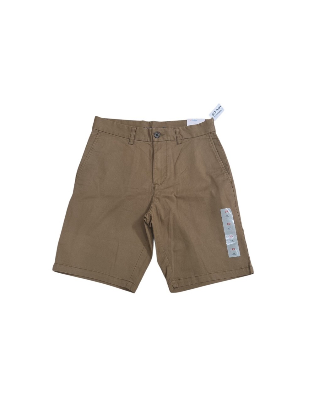 Old Navy New Built In Flex Khaki Shorts Mens Size‎ 29 Slim 9in Inseam Summer